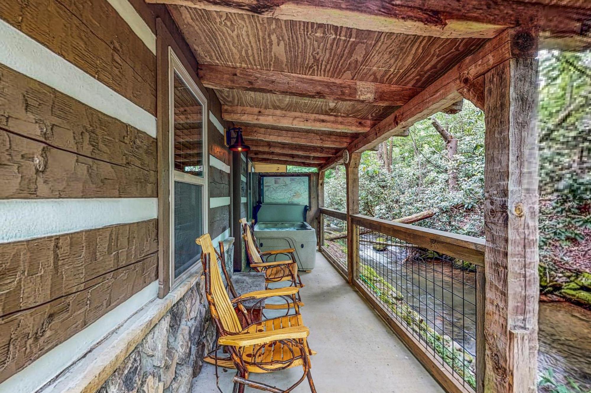 Up The Creek Villa Gatlinburg Eksteriør bilde