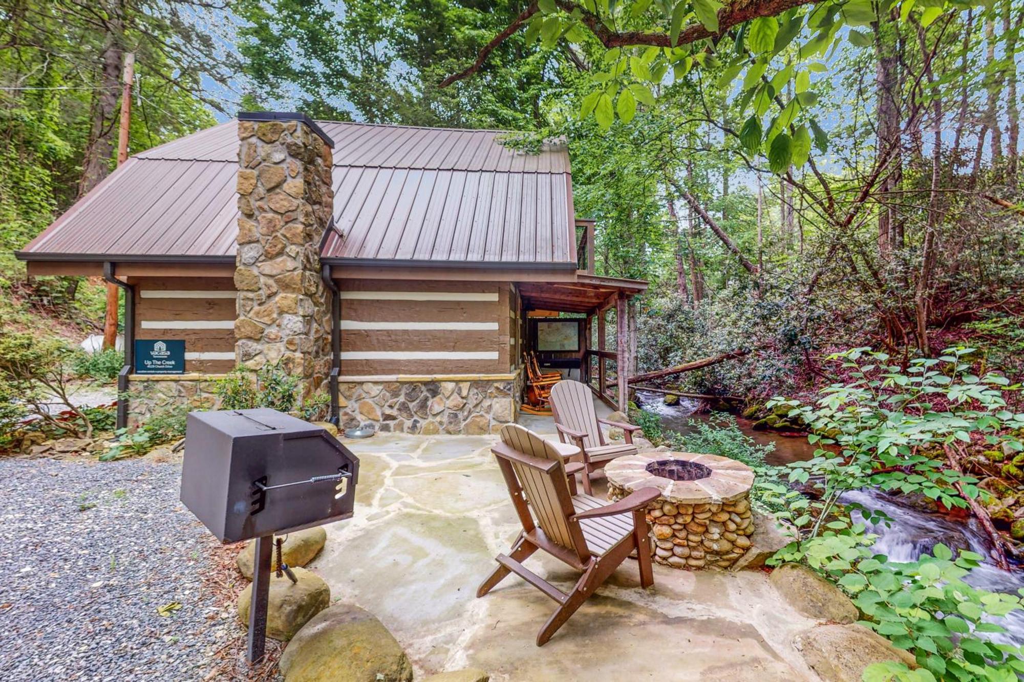 Up The Creek Villa Gatlinburg Eksteriør bilde