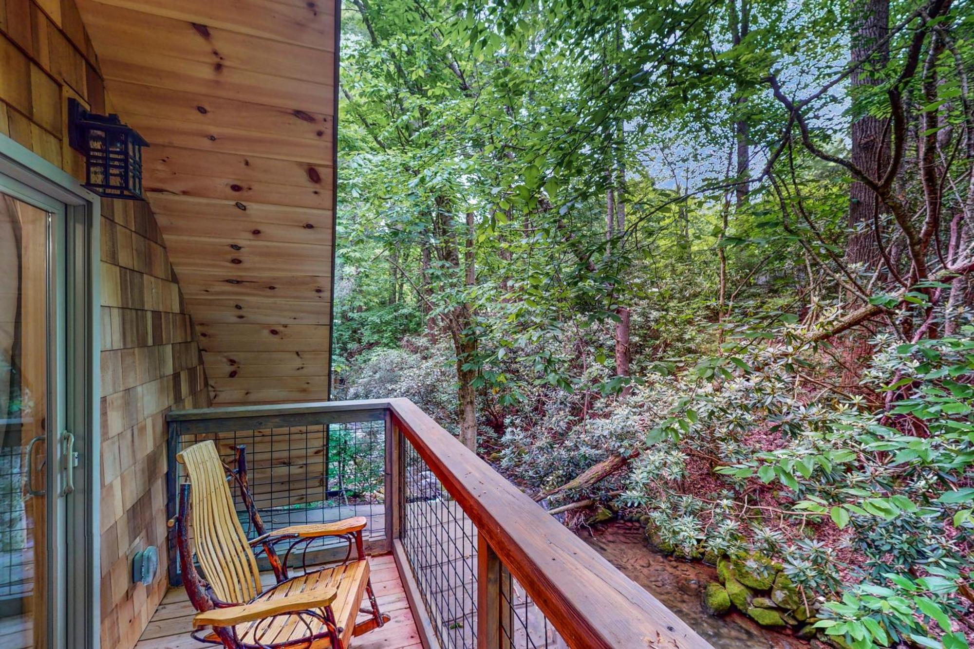 Up The Creek Villa Gatlinburg Eksteriør bilde